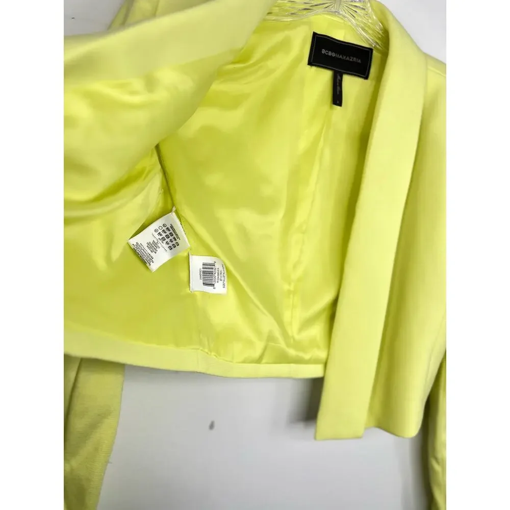 BCBG Maxazria Crop Blazer Jacket Small - Picture 4 of 10